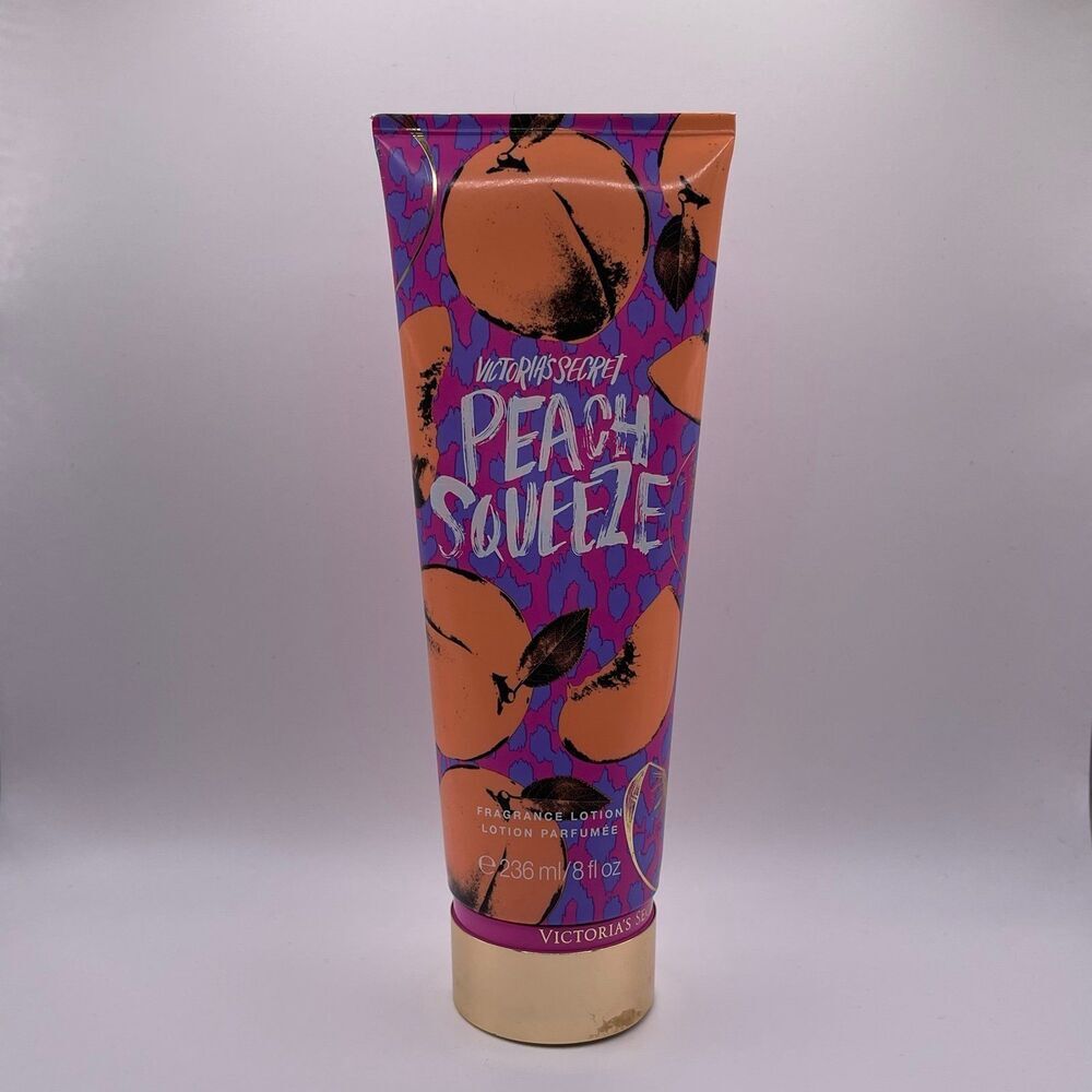 Victoria's Secret Limited Edition Peach Squeeze Full Size Body Lotion
